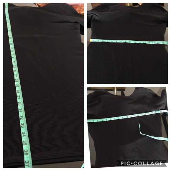 NWT Express Ribbed Sheath tie back dress - Picture 7 of 7